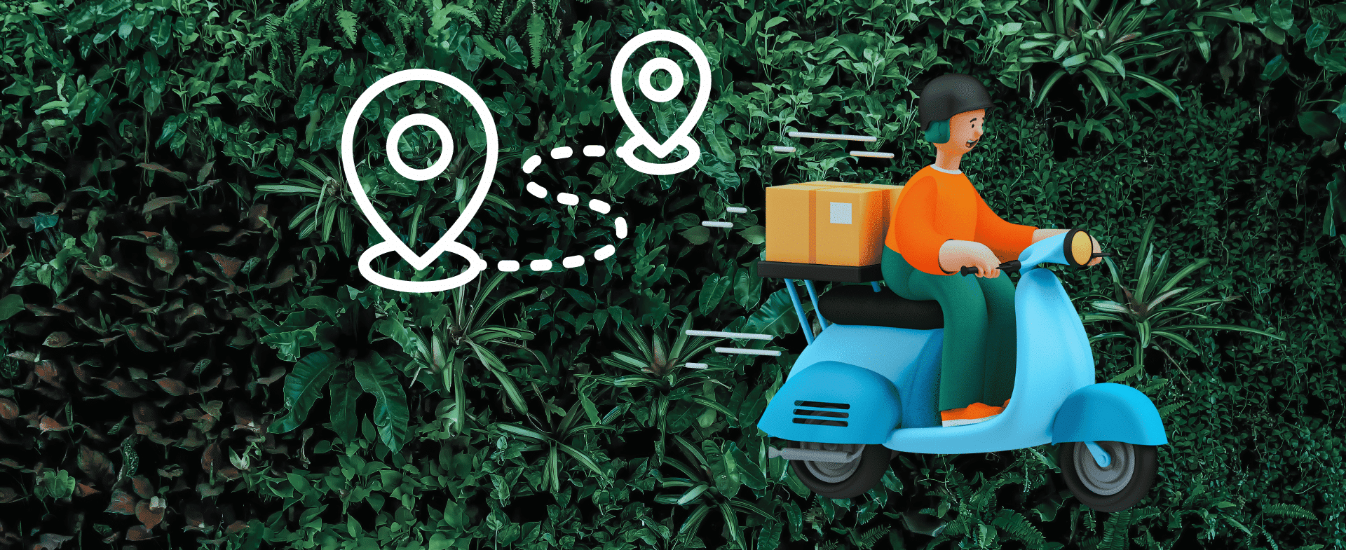 Fast delivery banner