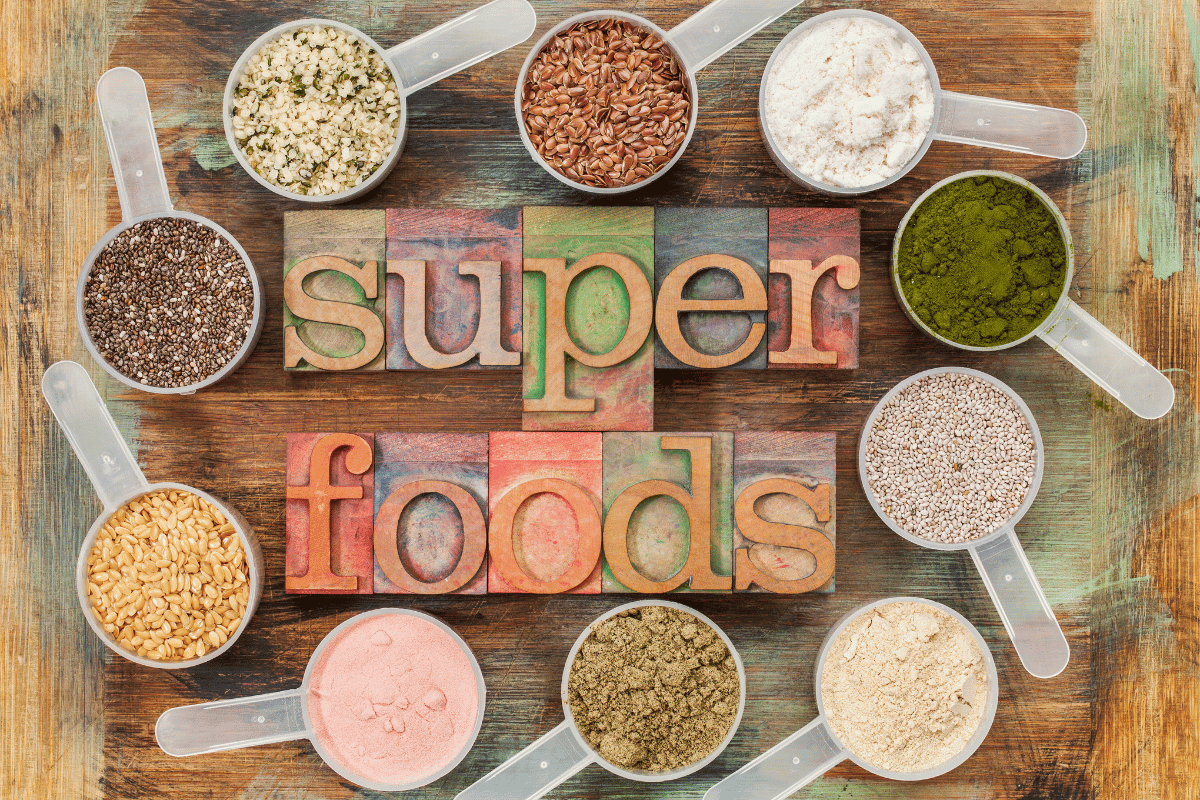 Superfoods - Different types of superfoods
