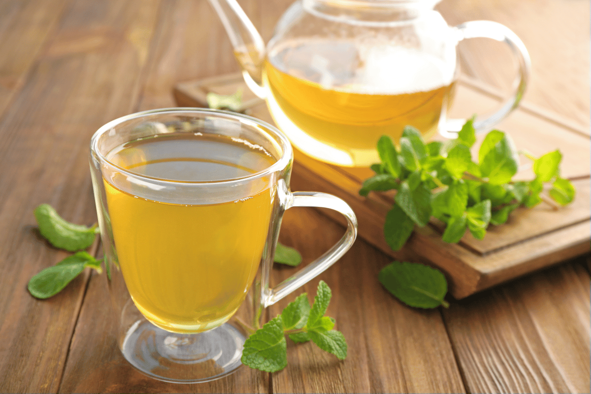 Lemon balm tea