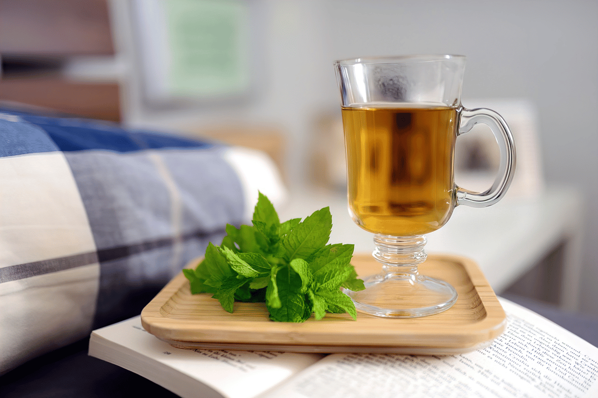 Mint tea