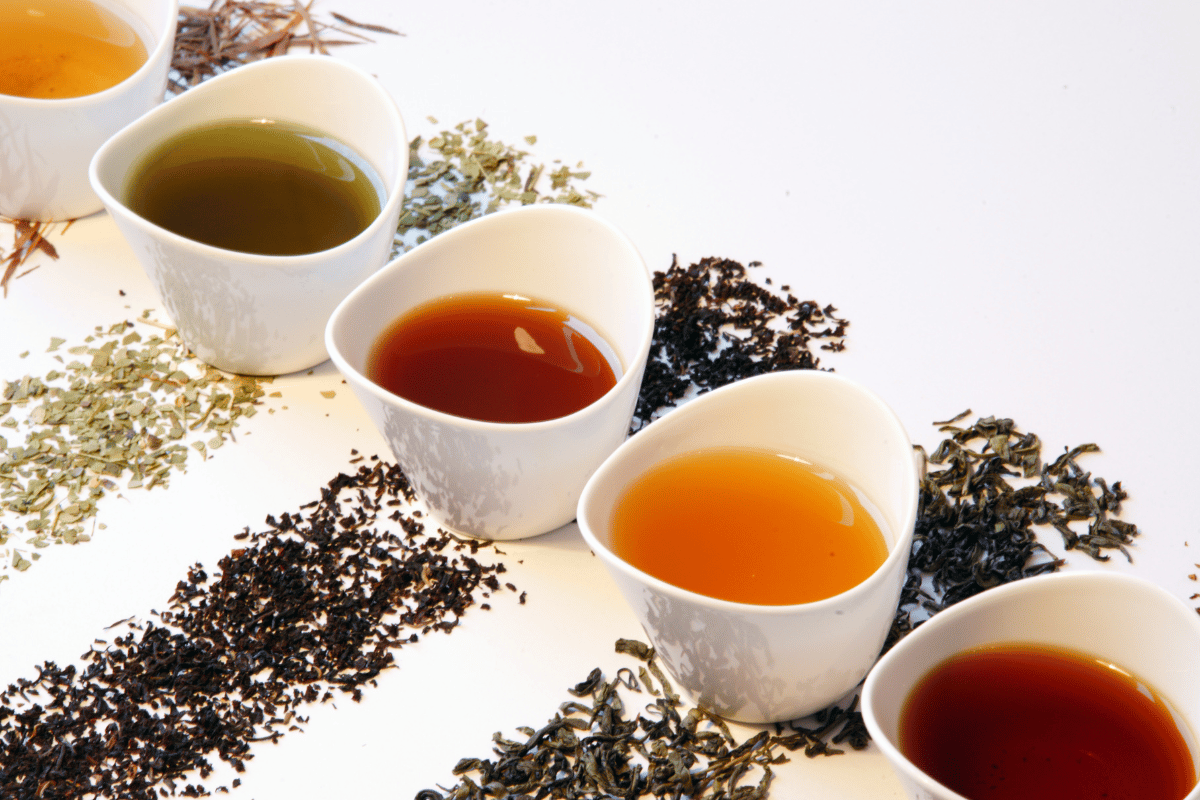 Teas of various kinds