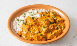 Chicken with garam masala spice