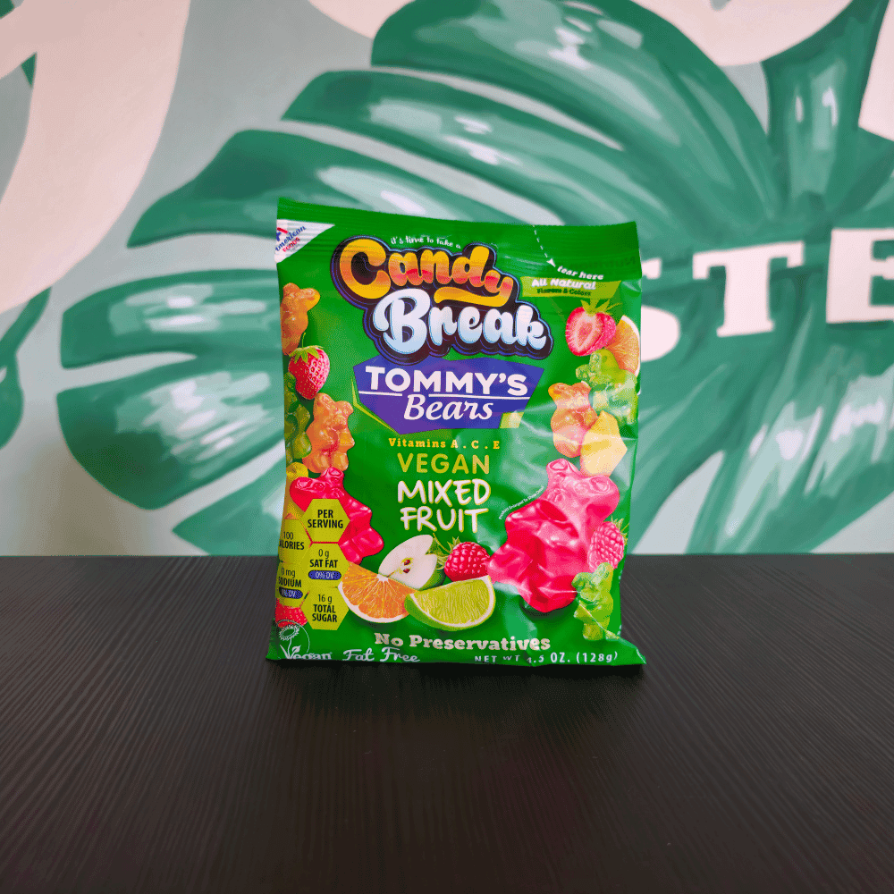Candy Break - Vegan gummies with mixed fruit flavor 128g 1 Candy Break - Vegan gummy candies - Mixed fruit