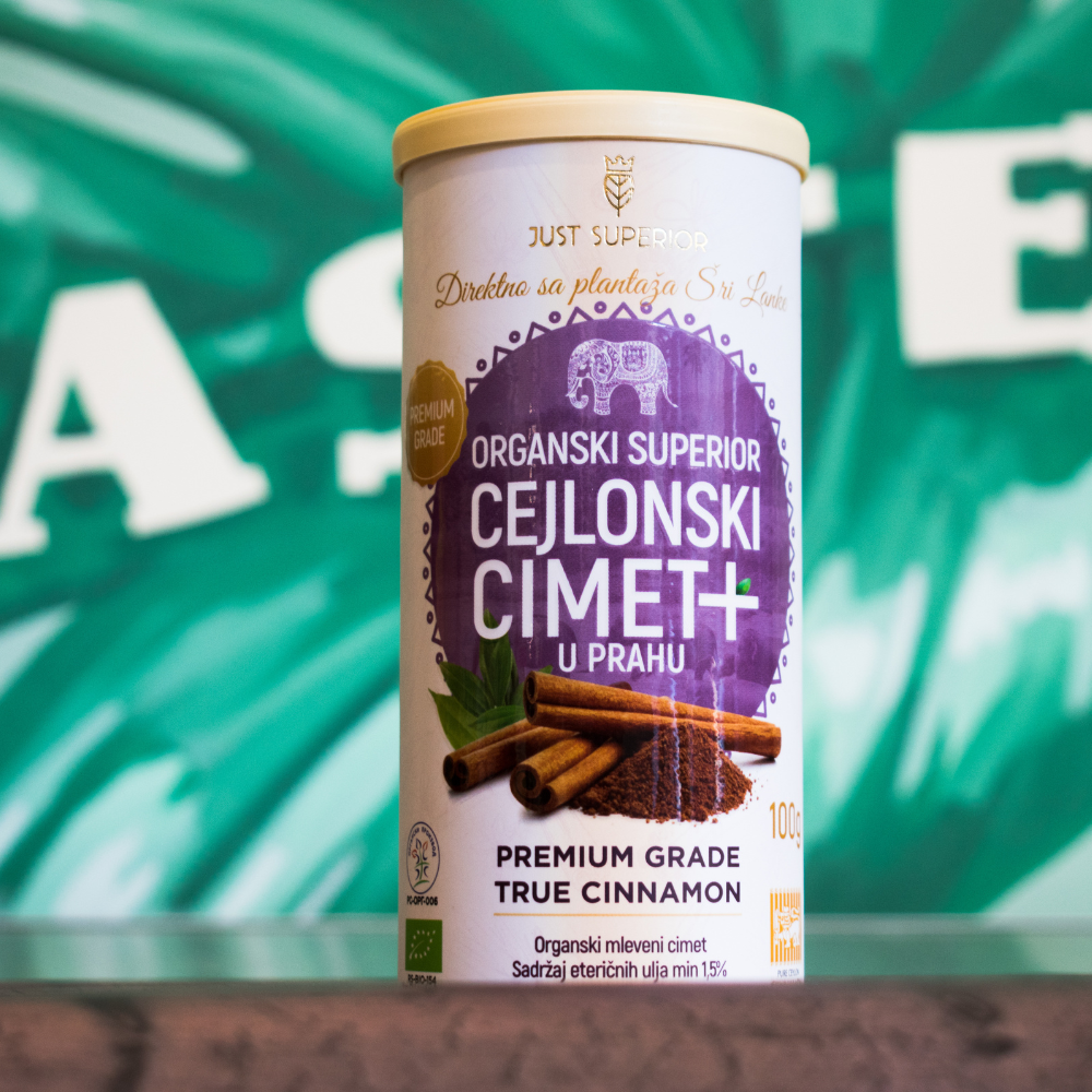 Just Superior - Premium organski cejlonski cimet 100g 1 JS cejlonski cimet premium