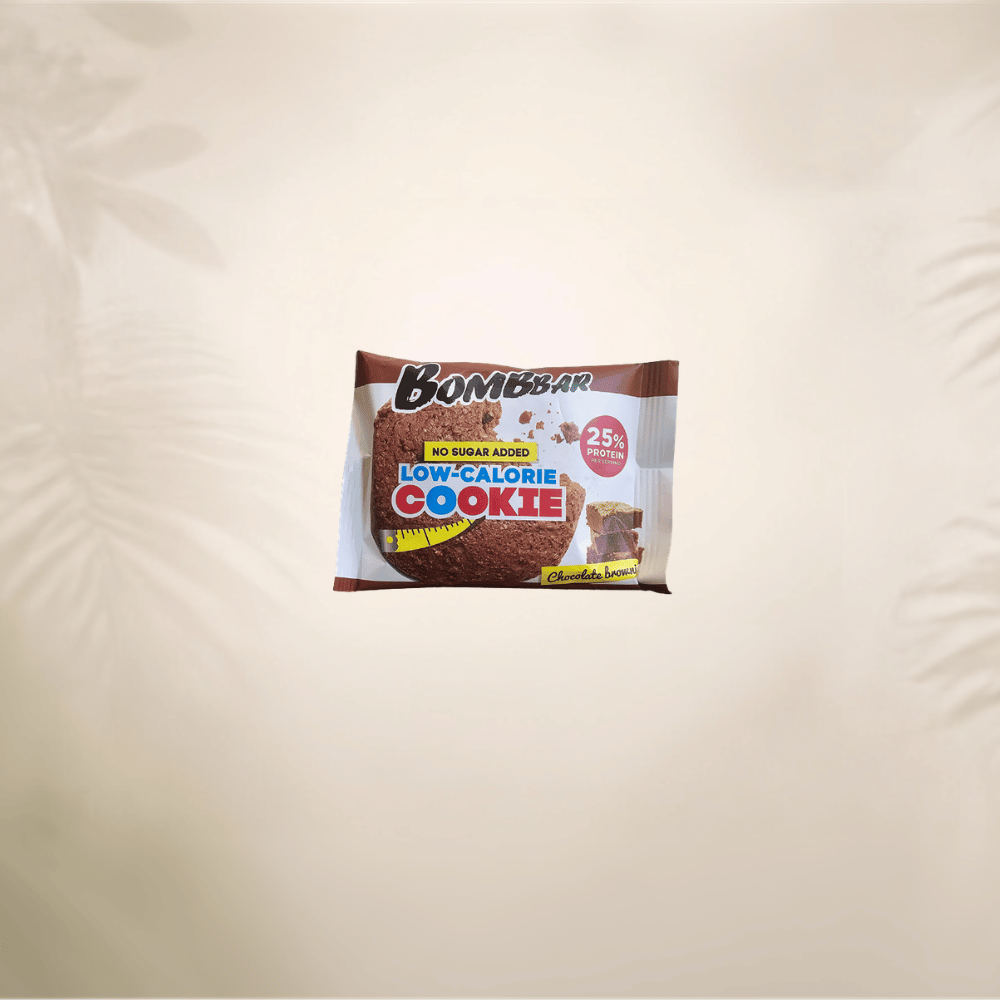 Bombbar - Niskokalorični proteinski keks - Čoko brauni 40g 1 Bombbar - Low-calorie cookie - Chocolate brownie