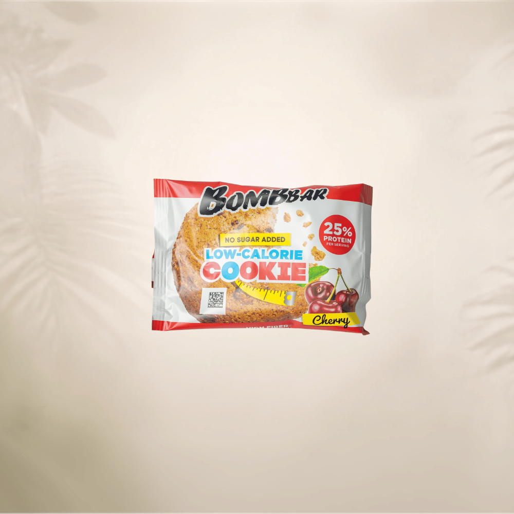 Bombbar - Niskokalorični proteinski keks - Višnja 40g 1 Bombbar - Low-calorie protein cookie - Cherry