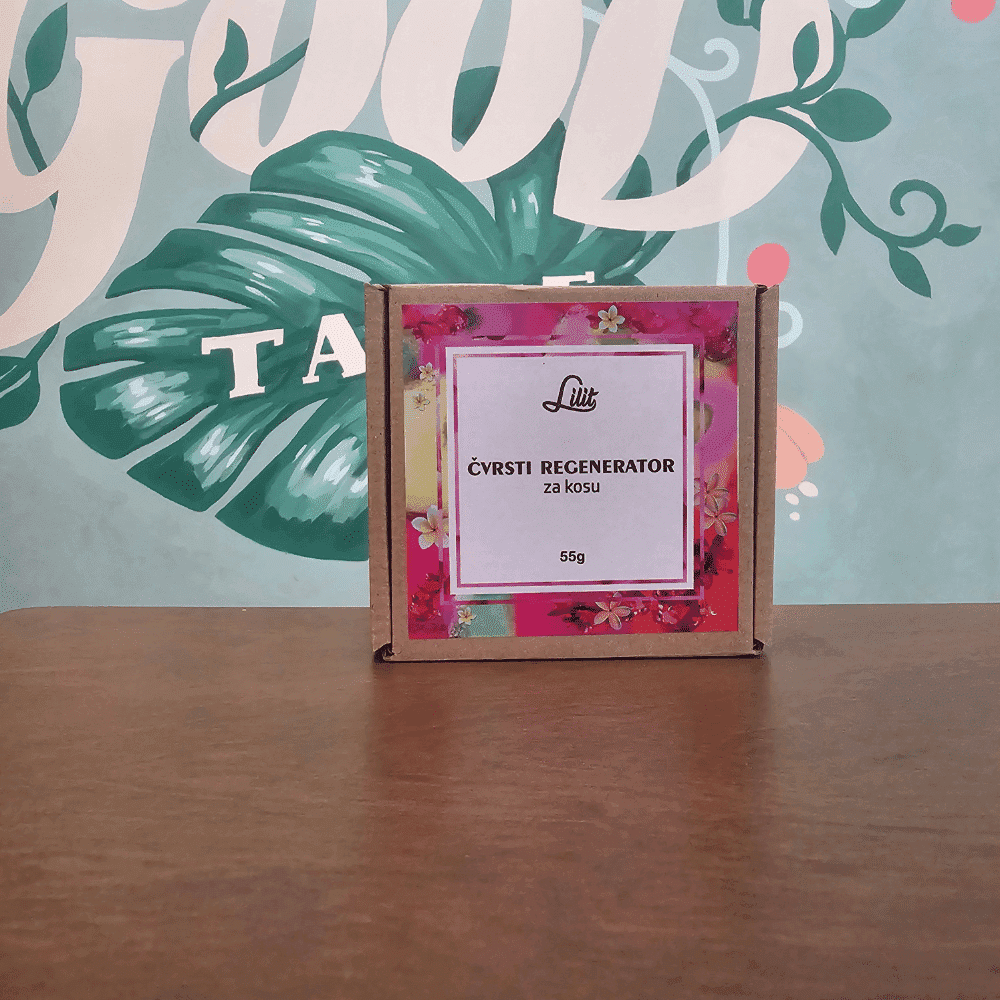 Lilit - Natural solid conditioner 55g 1 Lilit - Natural solid hair conditioner