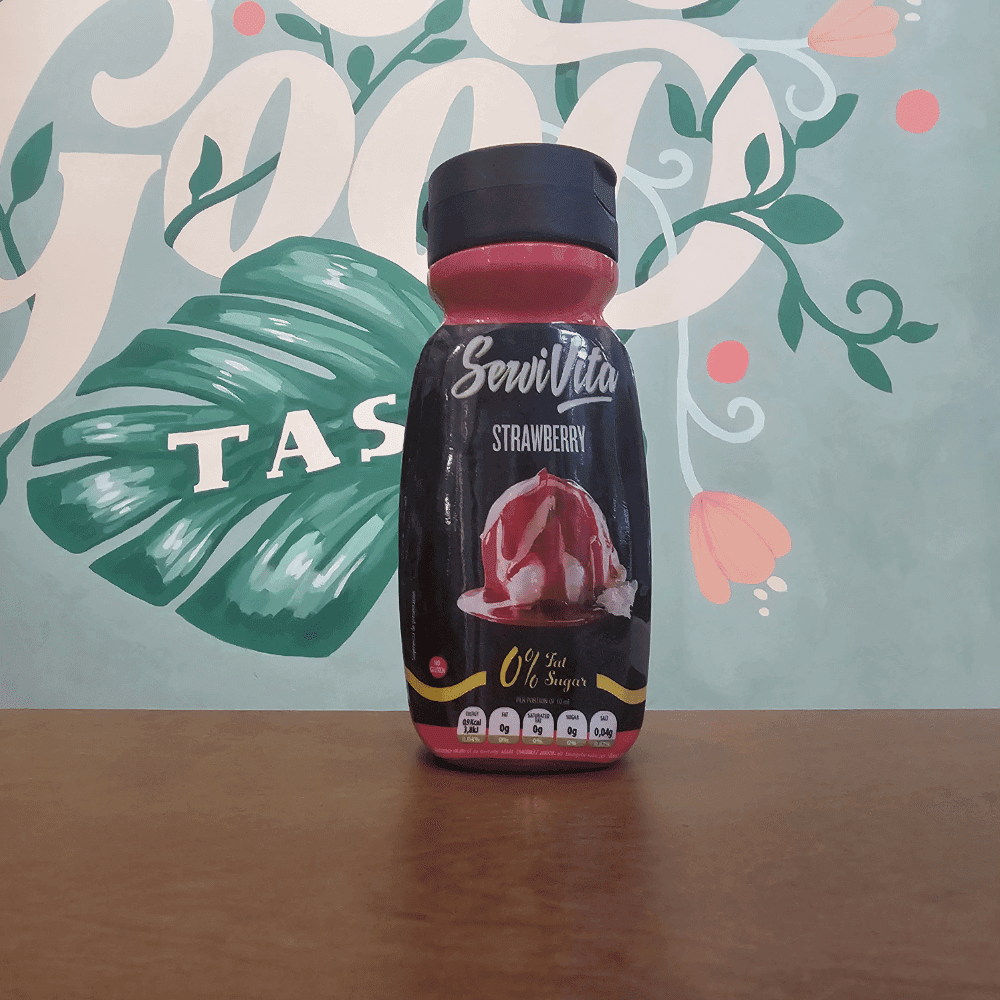 ServiVita - Low-calorie syrup - Strawberry 320ml 1 ServiVita - Low calorie syrup - Strawberry