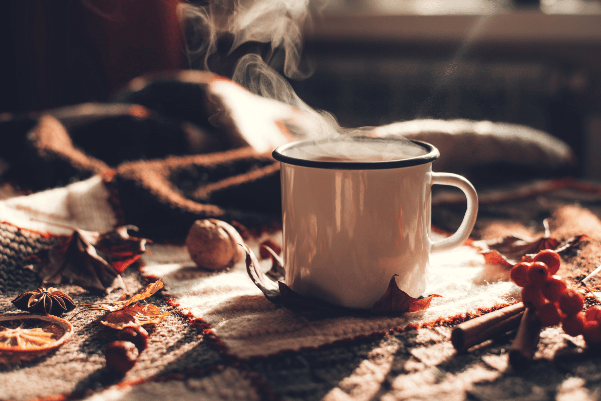 A cup of tea - autumn ritual