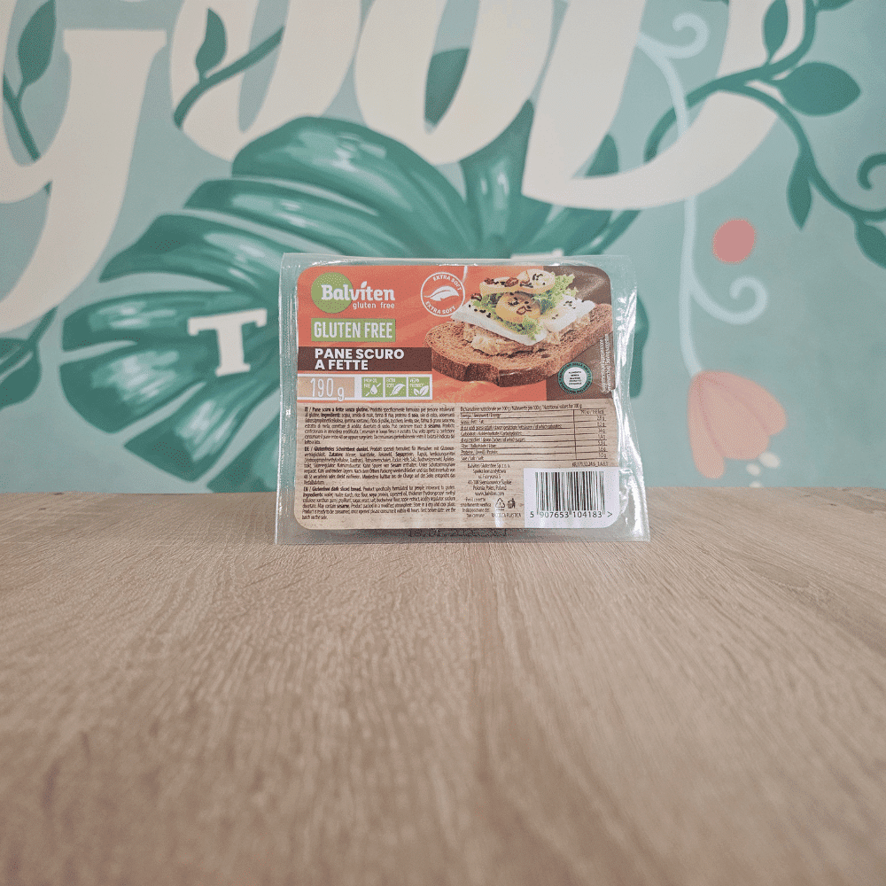 Balviten - Gluten-free brown bread 190g 1 Balviten - Gluten-free black bread 190g