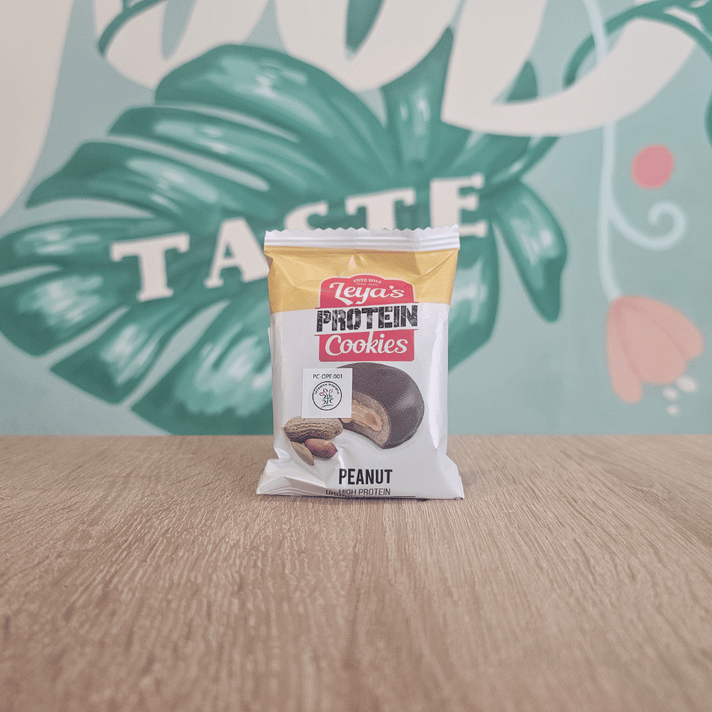 Leya - Organic protein cookie - Peanut 40g 1 Leya - Organic protein cookie - Peanut 40g