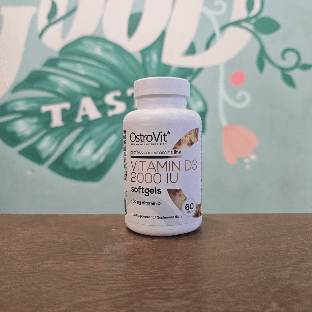 OstroVit - Vitamin D3 2000 IU - 60 kapsula 1 OstroVit - Vitamin D3