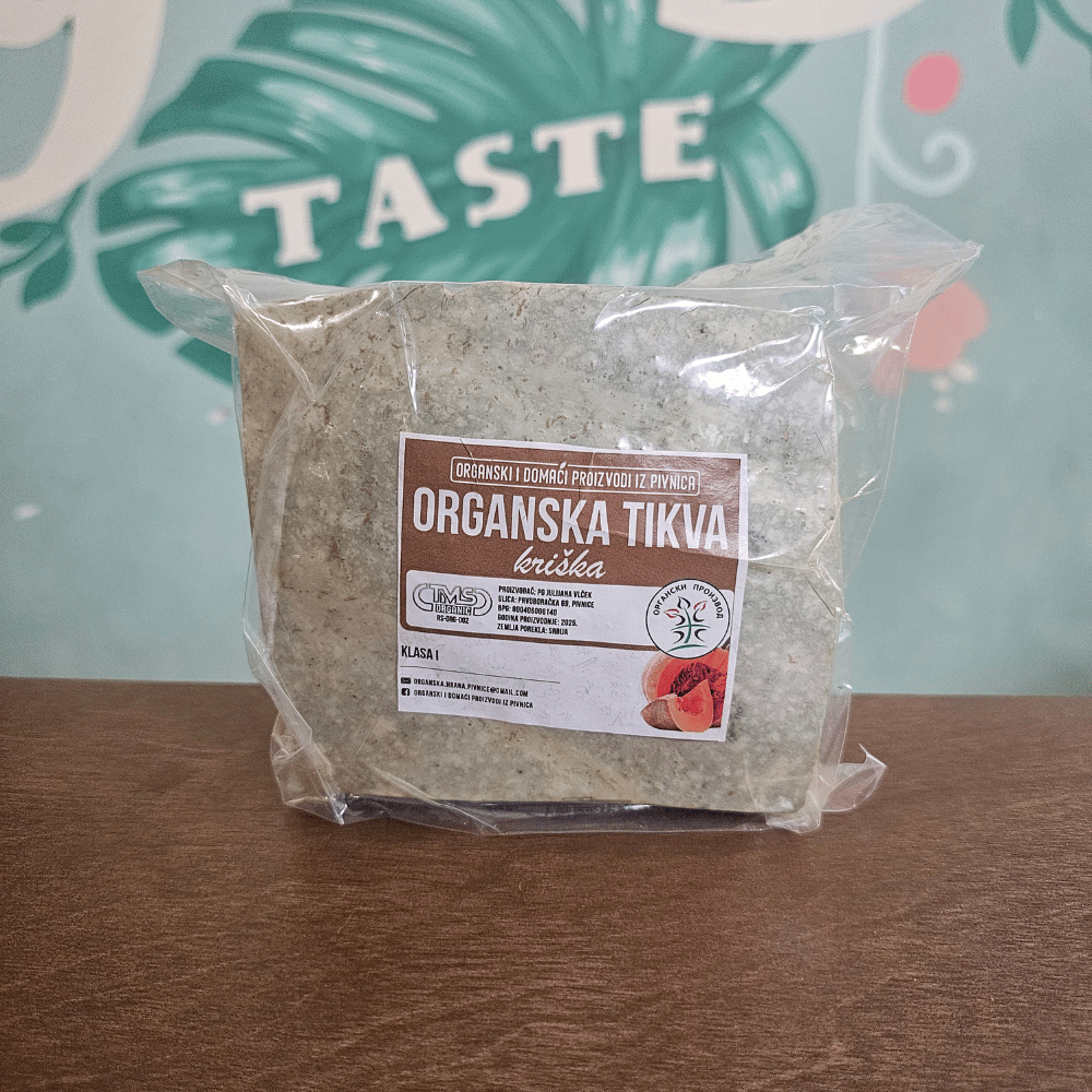 Organska bundeva sečena 500g 1 Organska bundeva sečena 500g