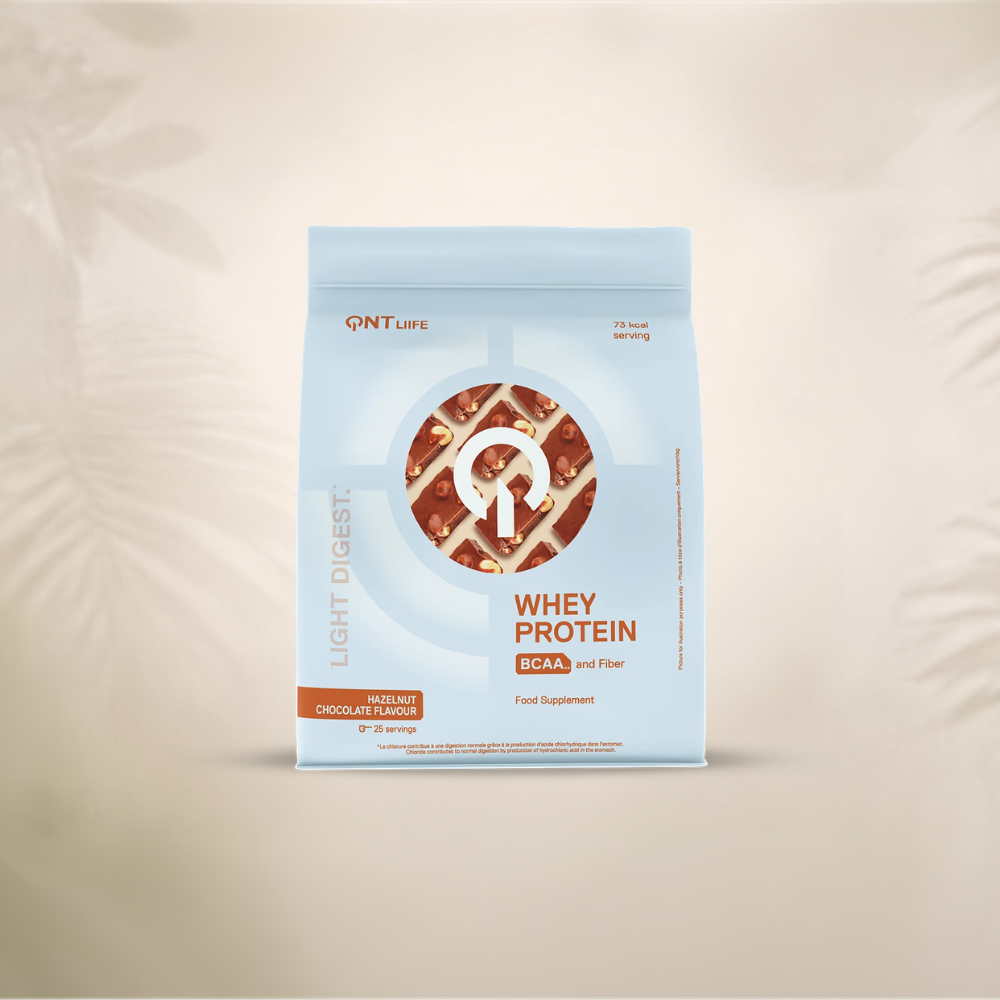QNT - Whey protein light digest - Čoko lešnik 500g 1 QNT - Whey light digest - Chocolate hazelnut