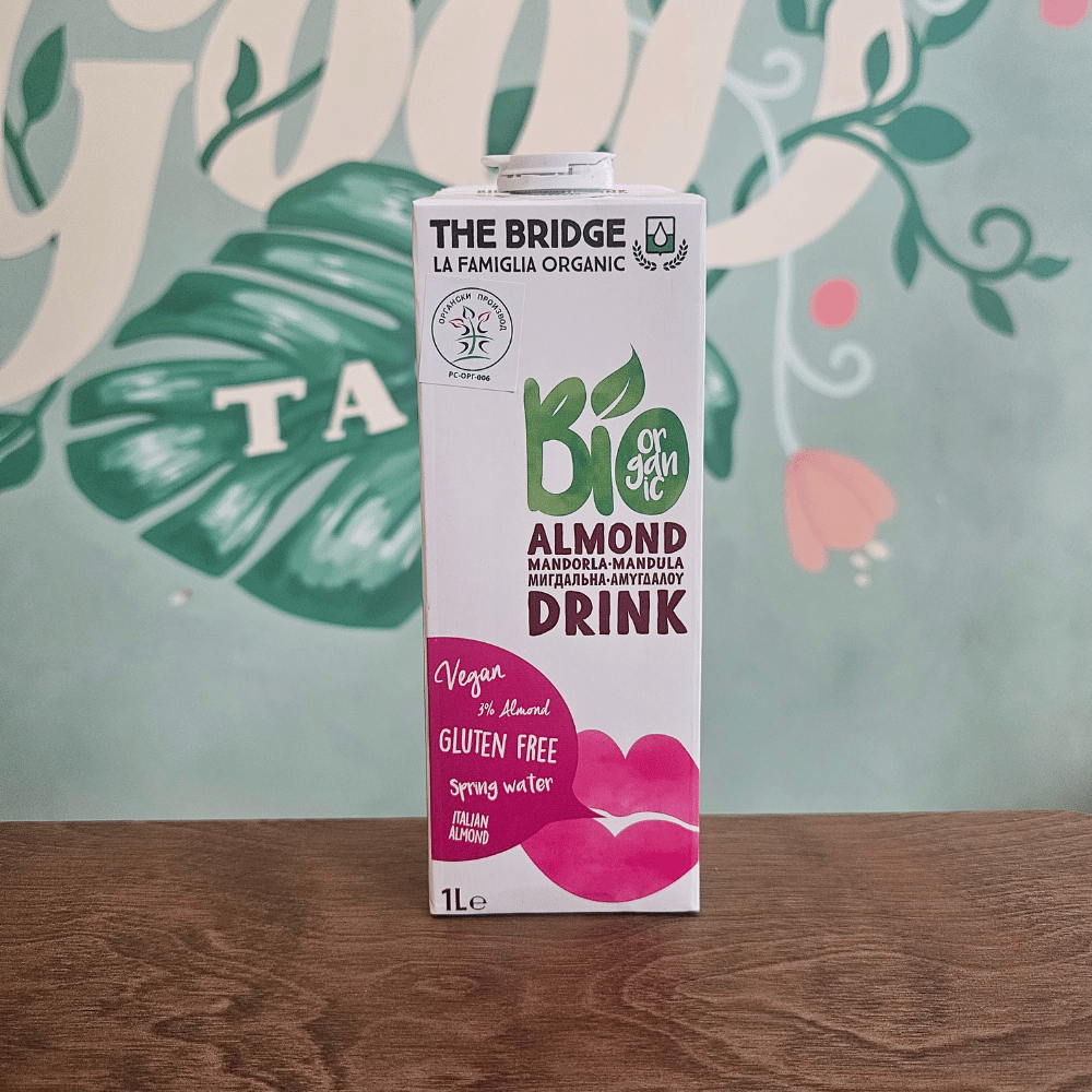 The Bridge - Organic Almond Drink 1L 1 The Bridge - Gluten-free almond drink 1l