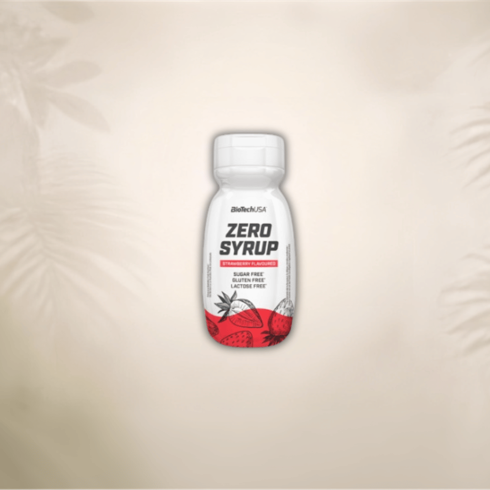 BioTechUSA - Zero sirup - Jagoda 320ml 1 BioTechUSA - Zero syrup - Strawberry