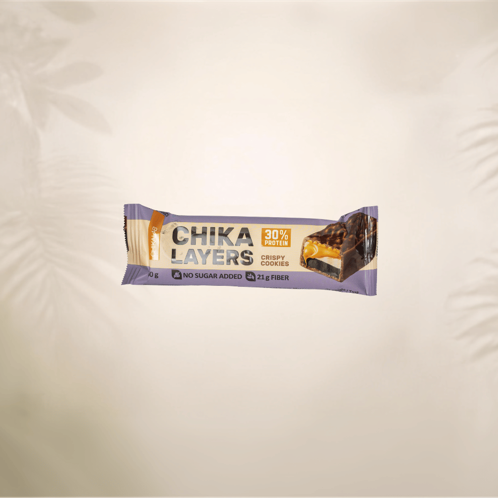 Chika Layers - Proteinski bar sa punjenjem - Crispy Cookies 60g 1 Chikalayers - Crispy cookies