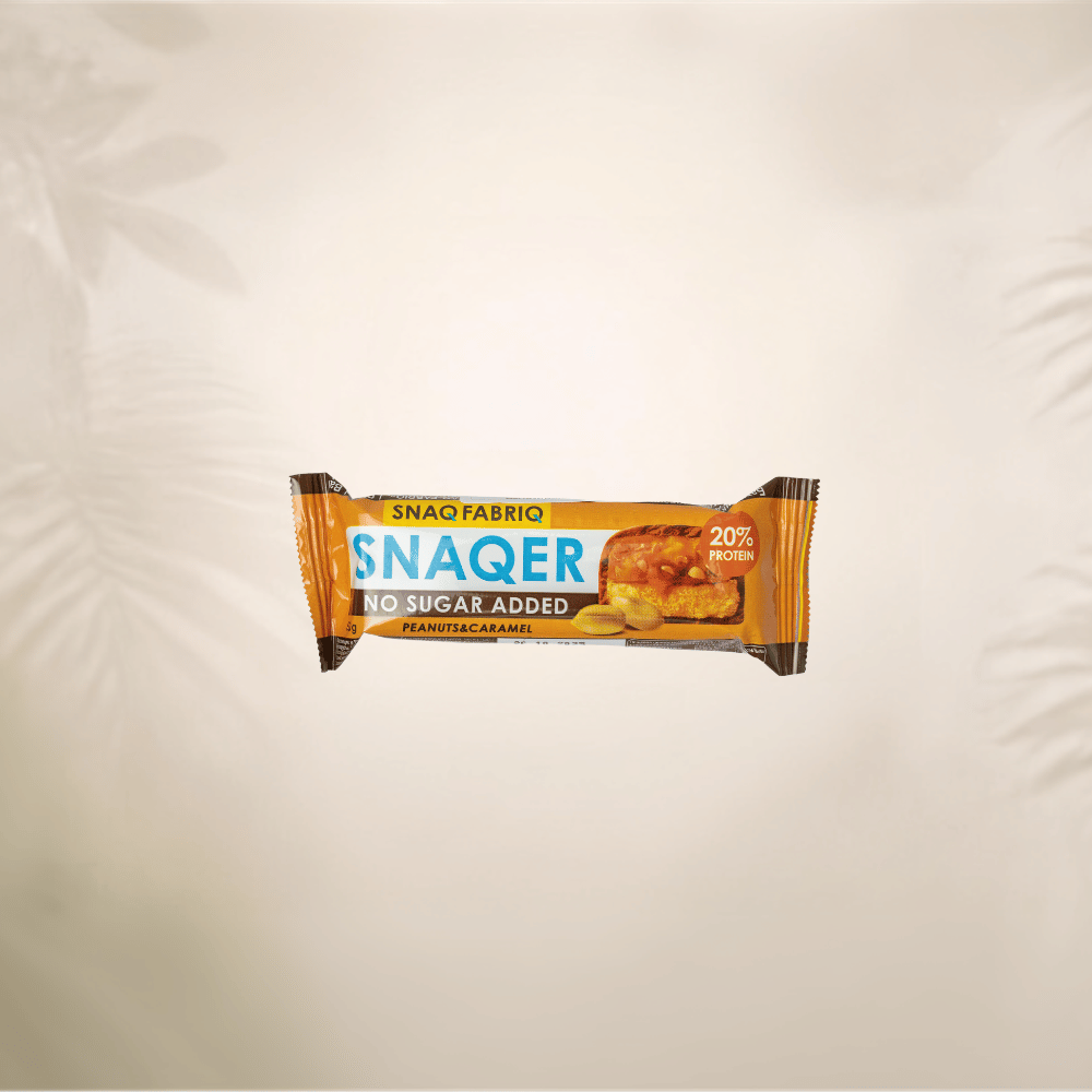 Snaqer - Čokoladica bez dodatog šećera - Peanuts & Caramel 50g 1 Snaq Fabriq - Snaqer - Peanuts & caramel