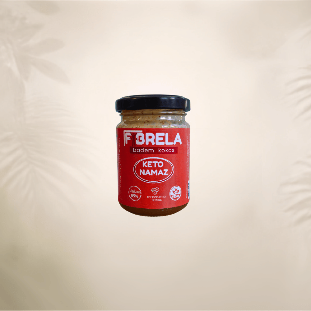 Fibrela - Keto namaz - Badem kokos 150g 1 Fibrela - Keto namaz - Badem kokos 150g