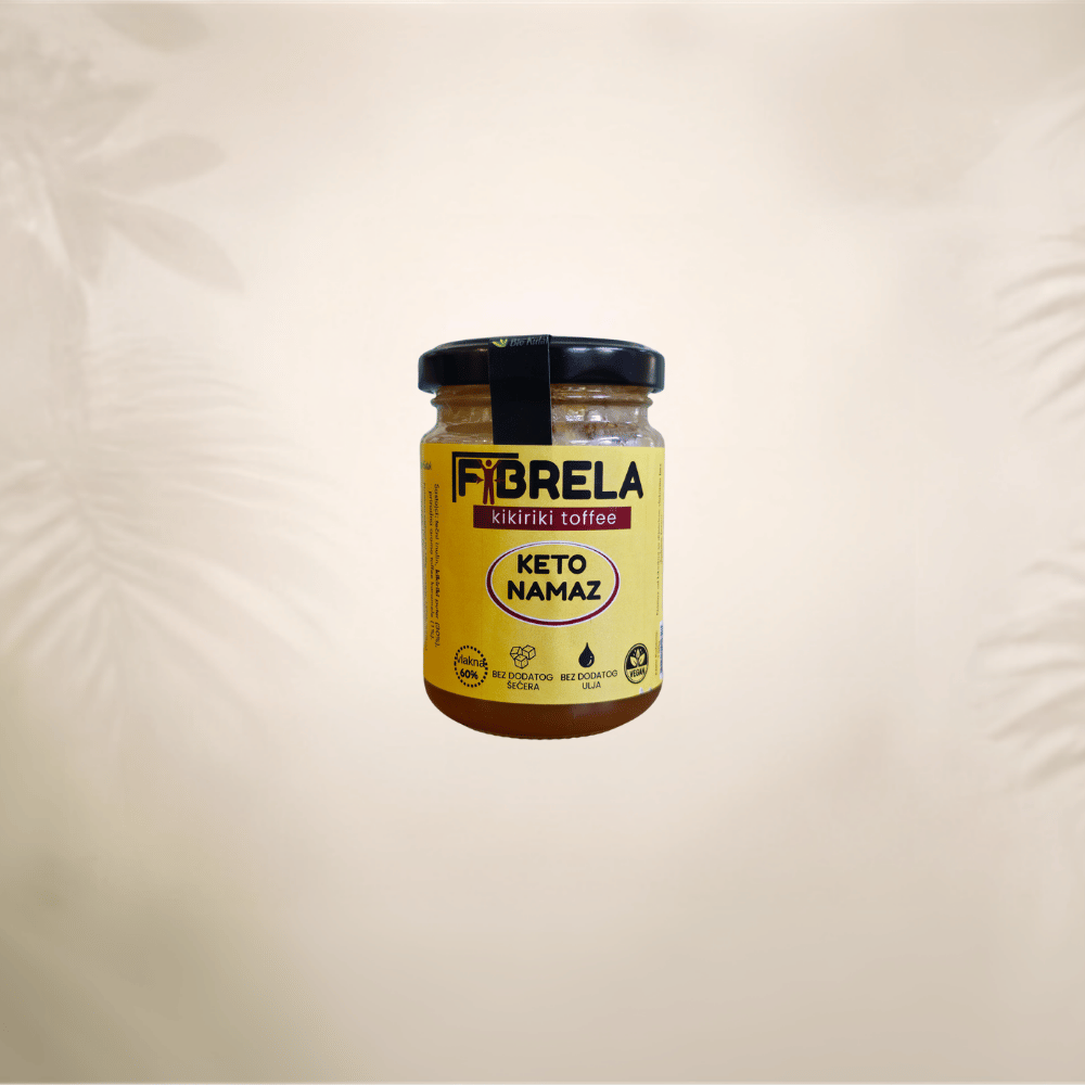 Fibrela - Keto namaz - Kikiriki toffee 150g 1 Fibrela - Keto namaz - Kikiriki toffee 150g
