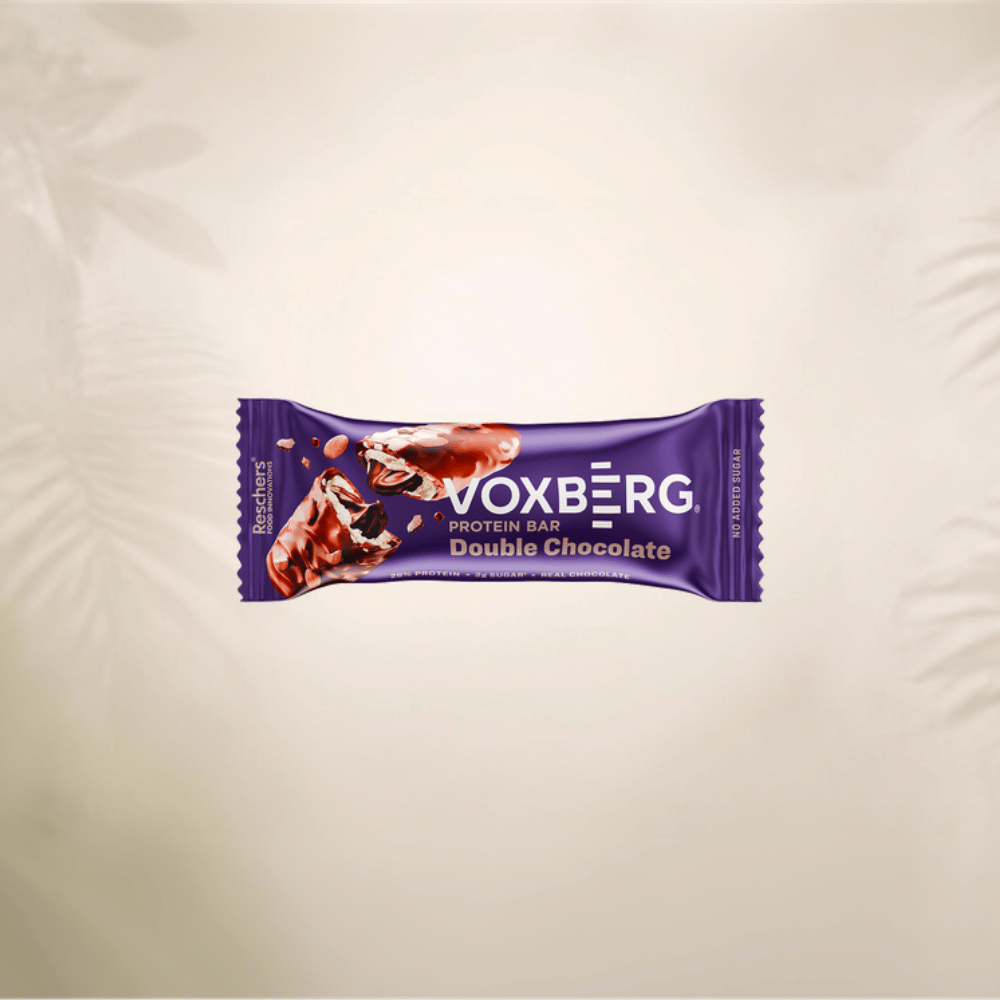 Voxberg - Protein Bar - Double Chocolate 50g 1 Voxberg - Protein Bar - Double Chocolate 50g